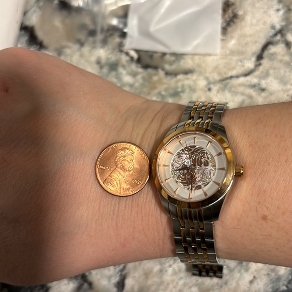 Like New Tommy Bahama Rose Gold & Silver Tropical Ladies Watch - Picture 11 of 11